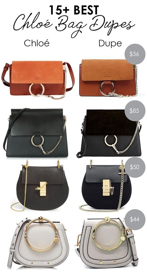 chloe faye small bag dupe